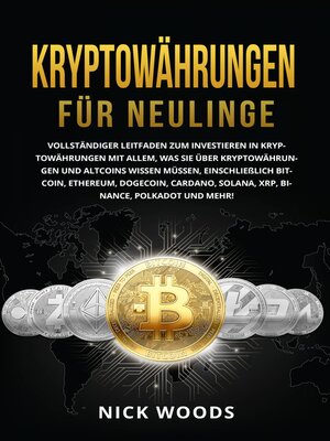 cover image of Kryptowährungen Für Neulinge